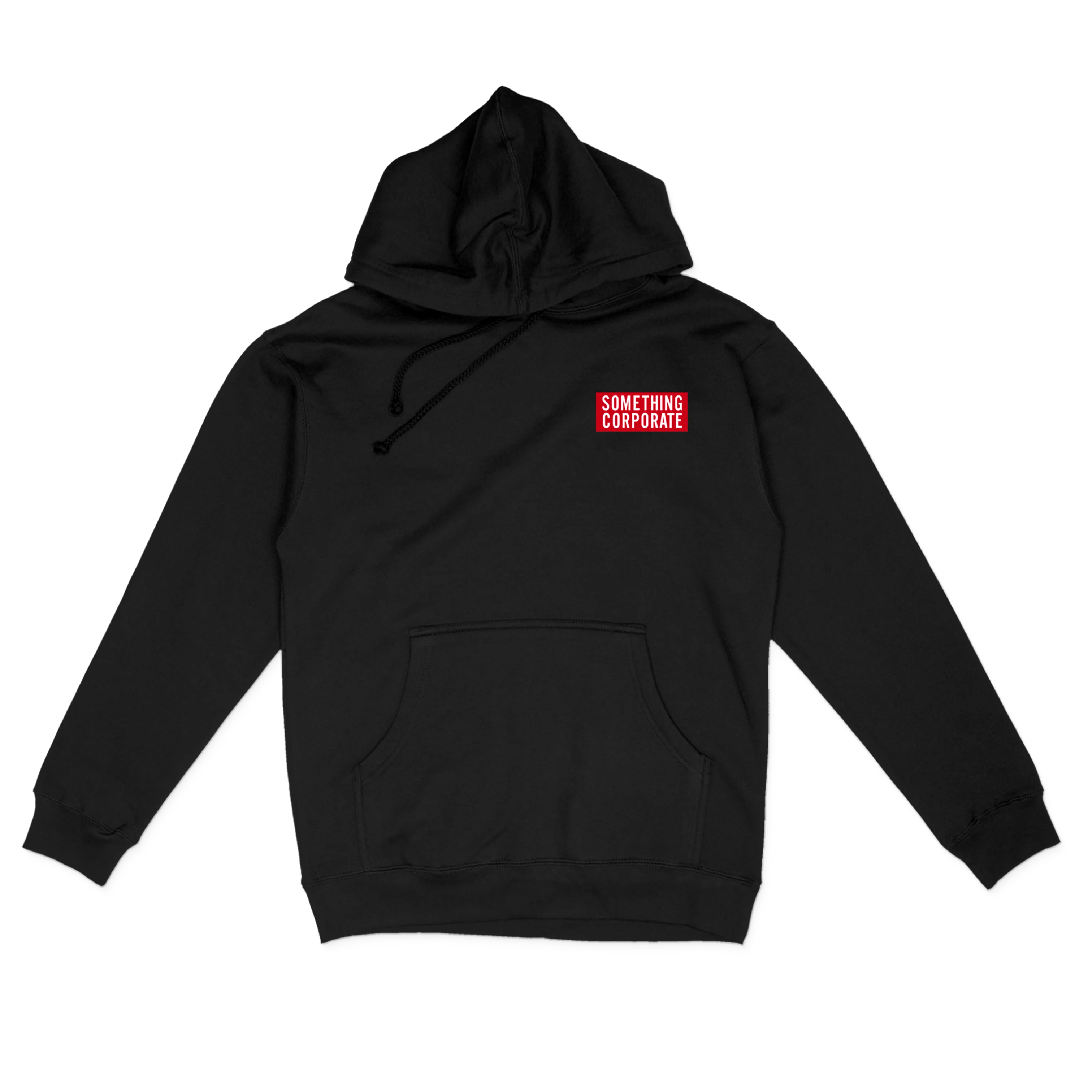 Something Corporate Black Logo Hoodie - Image 3